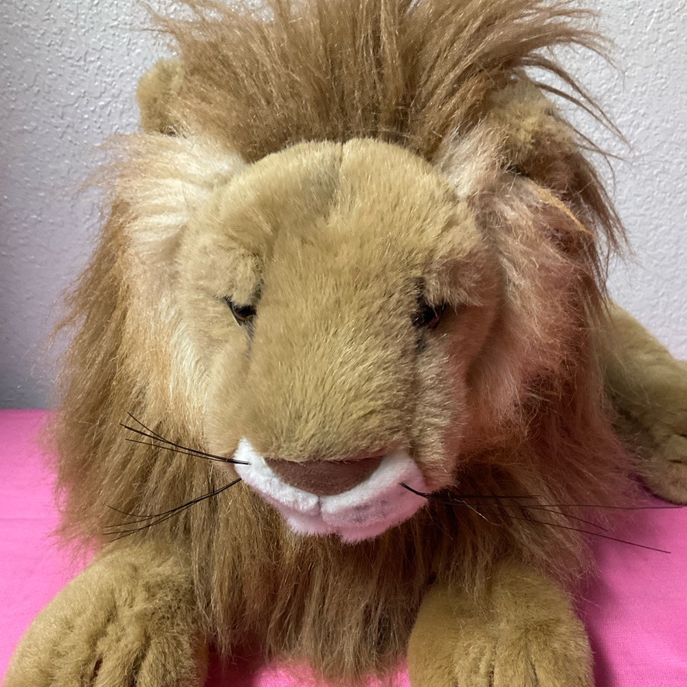 The Westcliffe Collection Realistic Plush Lion Stuffed Animals Plush Toys Gifts